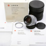LEICA ライカ Summicron ズミクロン 50mmF2 第4世代 シルバークローム + 元箱 + ポーチ