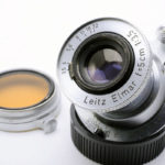 LEICA ライカ Elmar ブルーコーテッドエルマー 50mmF3.5 L + オレンジフィルター