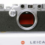 LEICA ライカ Ⅲc 3c シャークスキン 1950年 戦後 赤幕（LeicaShopくらもちOH済）