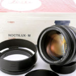LEICA ライカ Noctilux ノクチルックス 50mm F1.0 (2nd Type-E60) 後期 + 元箱 + 純正フード