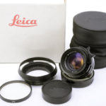 LEICA ライカ Summilux ズミルックス 35mmF1.4 第2世代 後期（ver.2）中村光学整備済 + 元箱 + 純正フード&フィルター