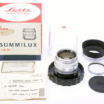 LEICA ライカ Summilux ズミルックス 50mmF1.4 第1世代 後期 M + 純正フード&UVaフィルター + 元箱