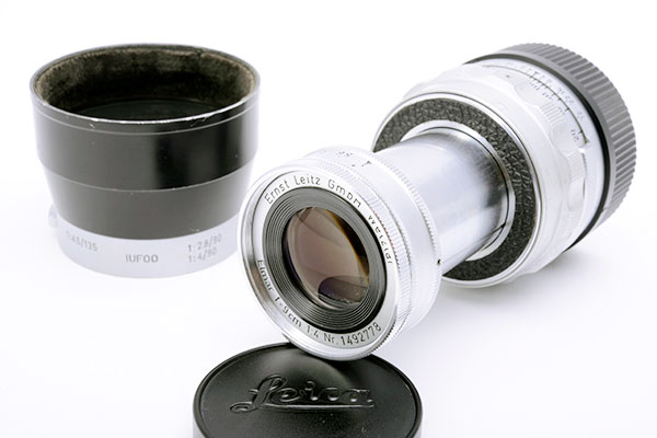 沈胴の巨人！Leica Elmar M 90mm F4 沈胴 オールドレンズ - レンズ(単焦点)