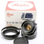 LEICA ライカ Summicron ズミクロン 35mmF2 第3世代 M + 元箱 + フード