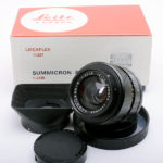 Leica ライカ Summicron-R ズミクロンR 35mm F2 2カム (ハヤタ・カメララボOH) + 元箱