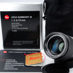 LEICA ライカ Summarit ズマリット 75mmF2.5 元箱、ポーチ、取説
