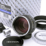 KONICA コニカ HEXANON ヘキサノン 60mm F1.2 Lマウント（限定生産）+ UVフィルター + 元箱一式