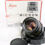 LEICA ライカ Summicron ズミクロン 50mmF2 第2世代 + 元箱 + バブルケース