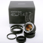 Voigtlander フォクトレンダー NOKTON classic ノクトンクラシック SC 40mm F1.4 VM + 純正フード LH-6 + 各元箱一式
