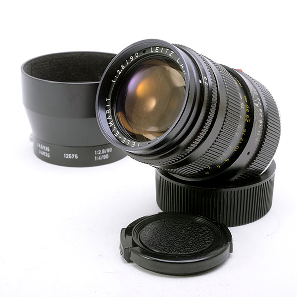 格安売上 Leica elmarit-R 90mm f2.8 Eマウントアダプタ付き - カメラ