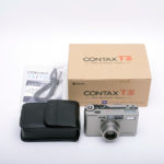 CONTAX コンタックス T3 チタン シルバー Carl Zeiss Sonnar ゾナー 2.8/35 35mm/F2.8 + 元箱一式